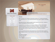Tablet Screenshot of marka-nieruchomosci.eu